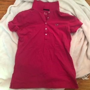 Vineyard Vines Pink Polo